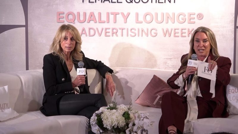 Equality Lounge at Advertising Week New York 2024 with Shelley Zalis
